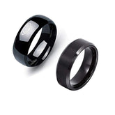 Yellow Chimes Superman Black Ring - Fashionable Daily Wear